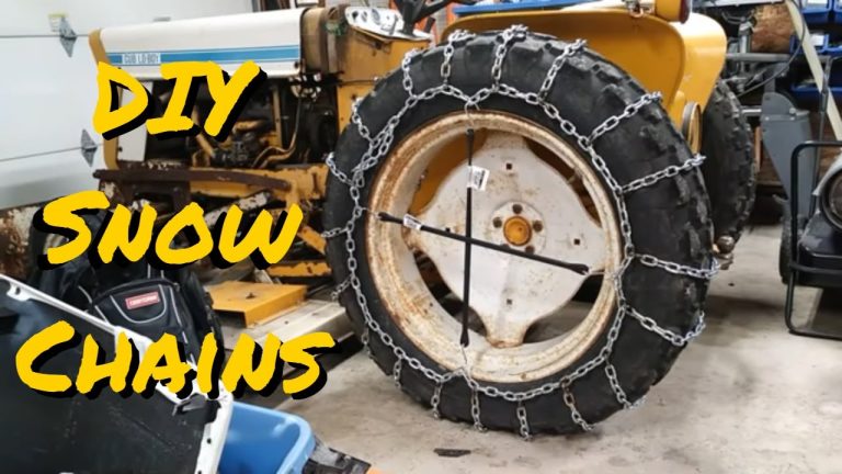 How To Make The Most Of Chains On Tractor Tires