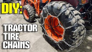 Innovations In Chains For Tractor Tire Installation